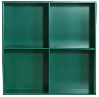 Kidi-bokhylle - Mørkegrønn - 42 cm