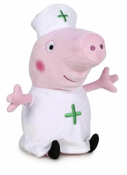 Peppa Pig Peppa sykepleier øko 27 cm
